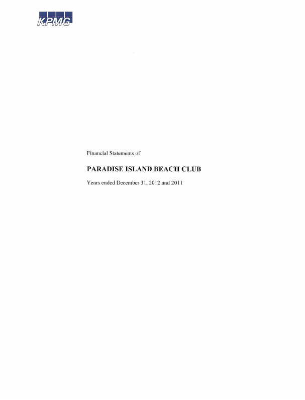 KPMG Audit Report